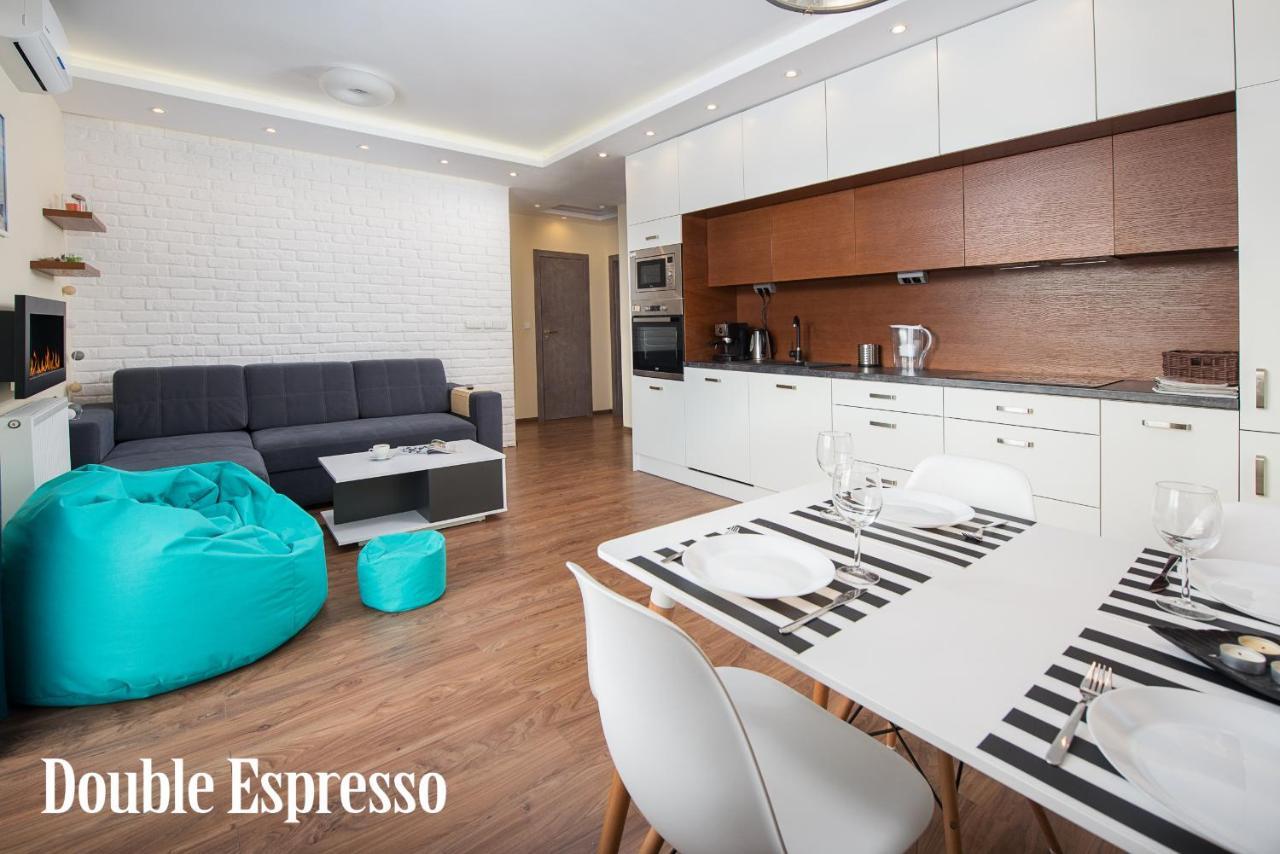 Espresso Appartement Karwia Buitenkant foto