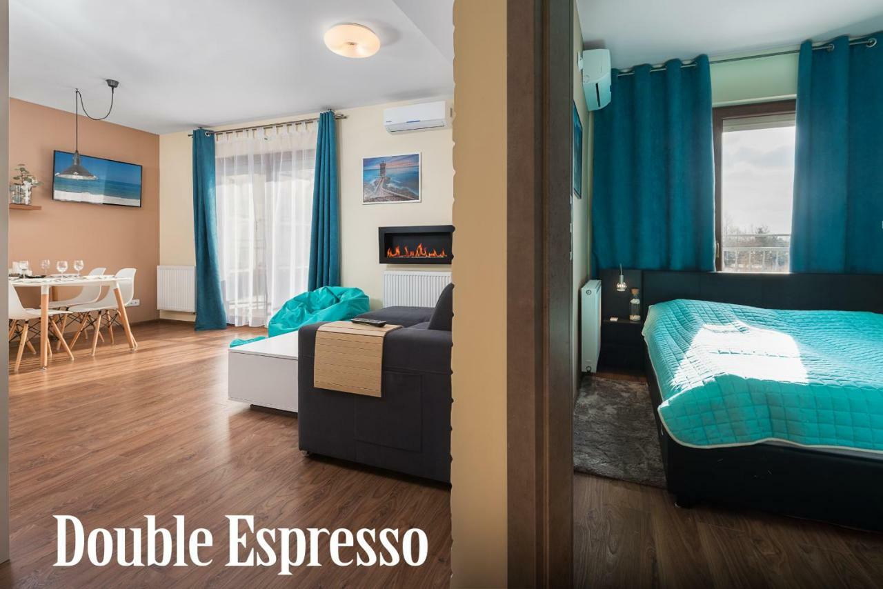 Espresso Appartement Karwia Buitenkant foto