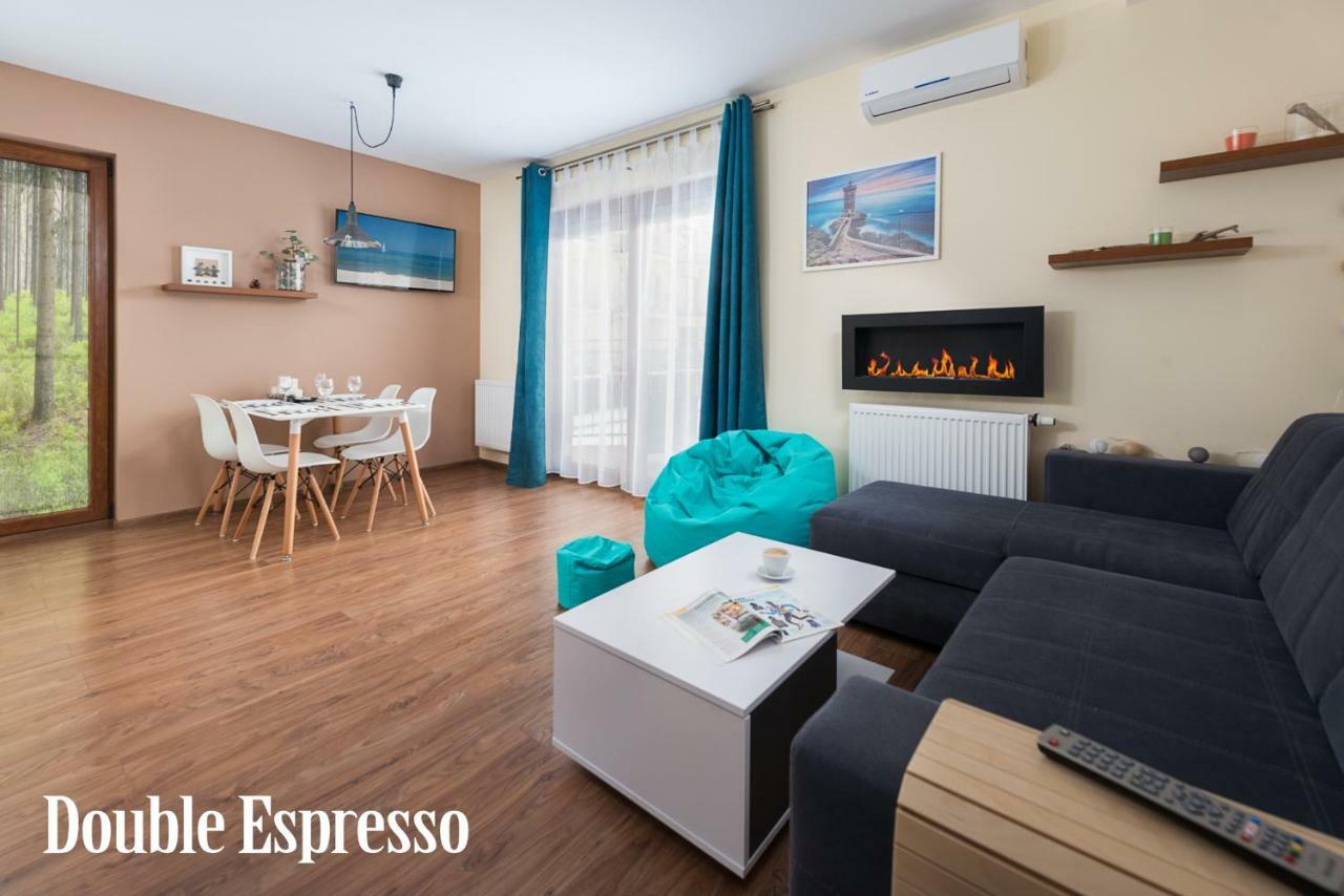 Espresso Appartement Karwia Buitenkant foto