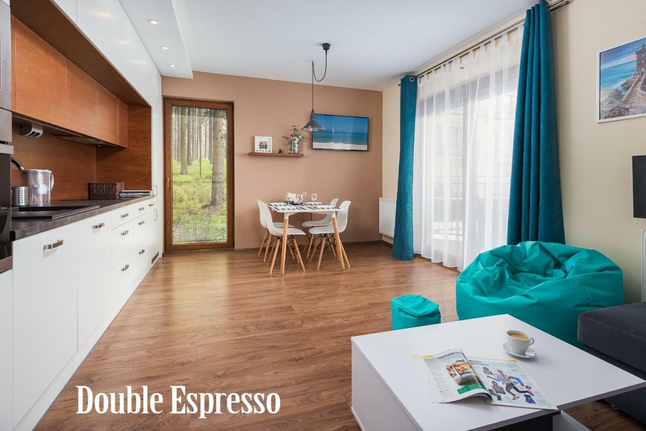 Espresso Appartement Karwia Buitenkant foto